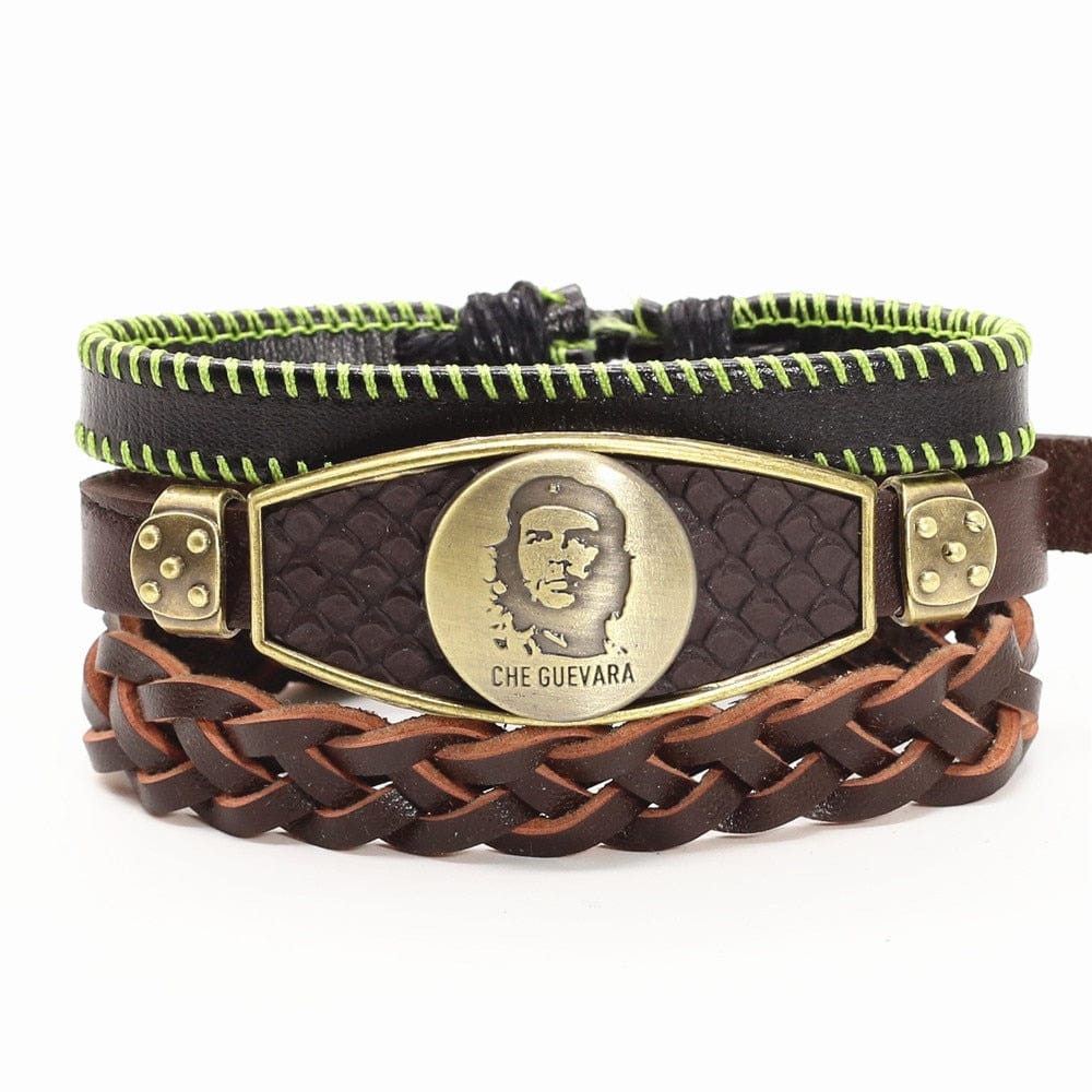 Bracelet cuir homme reglable