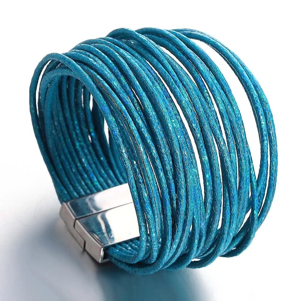 Bracelet Multi Rang Cuir