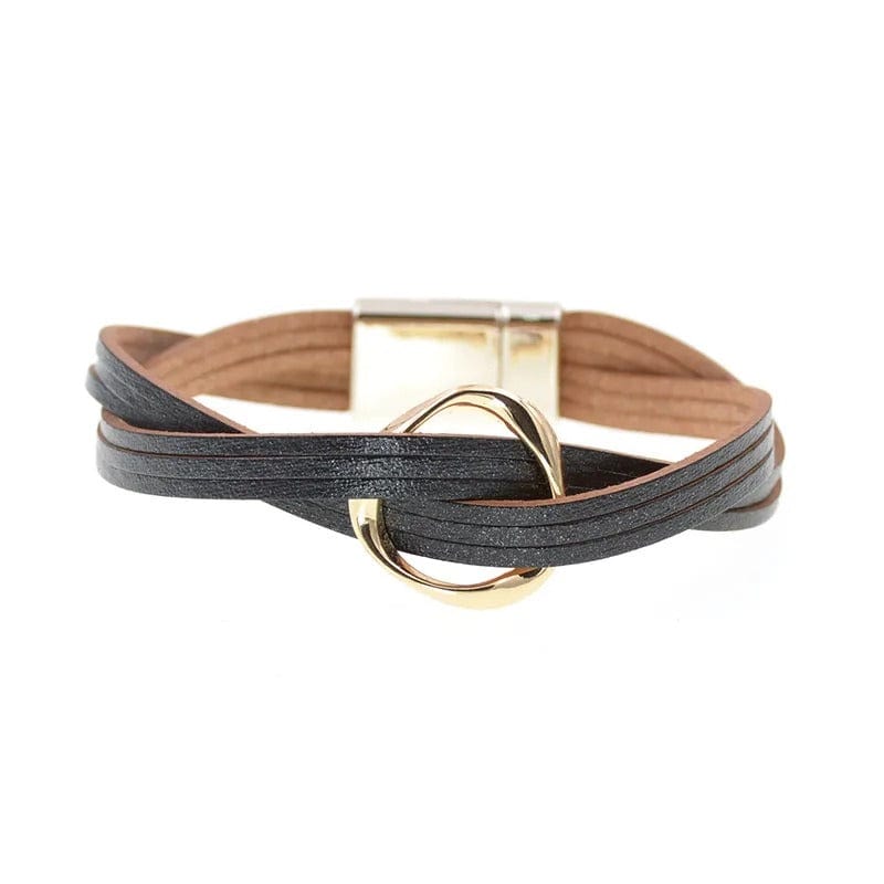 Bracelet Cuir Chic Femme