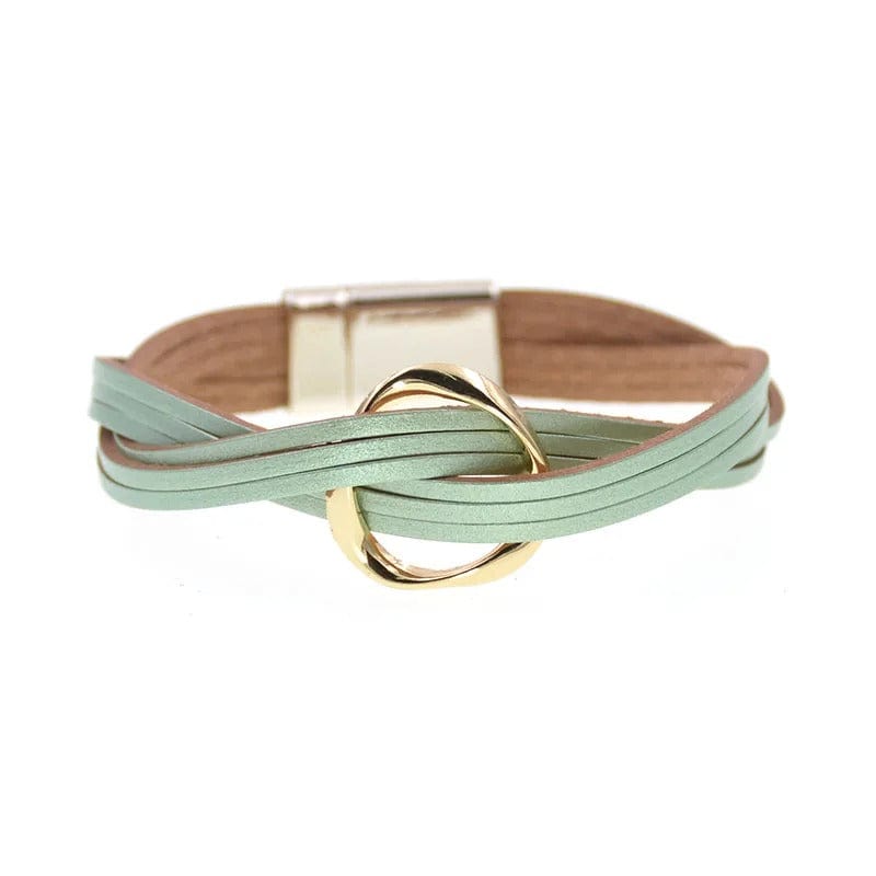 Bracelet Cuir Chic Femme