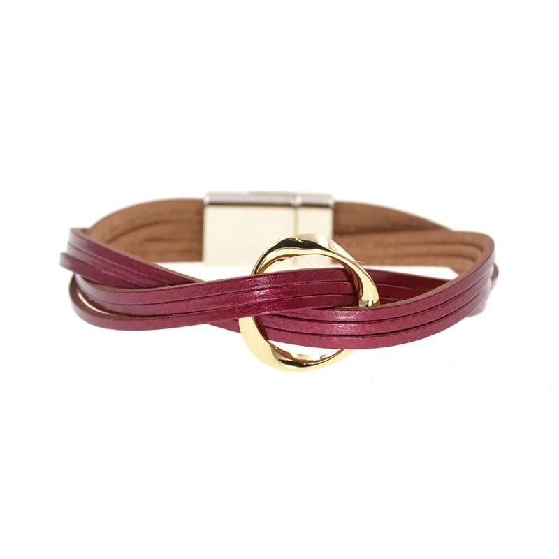 Bracelet Cuir Chic Femme