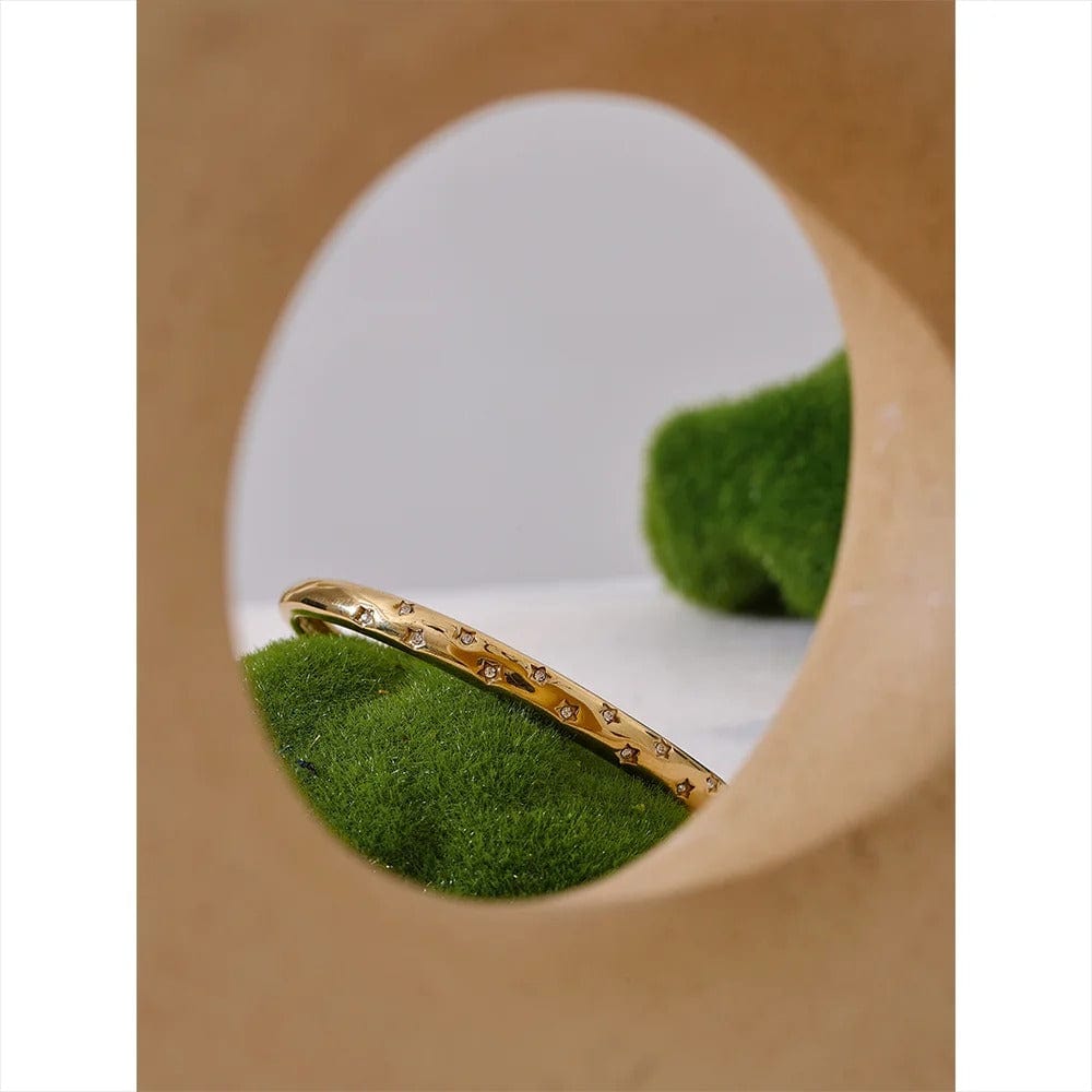 Bracelet acier inoxydable femme élégant