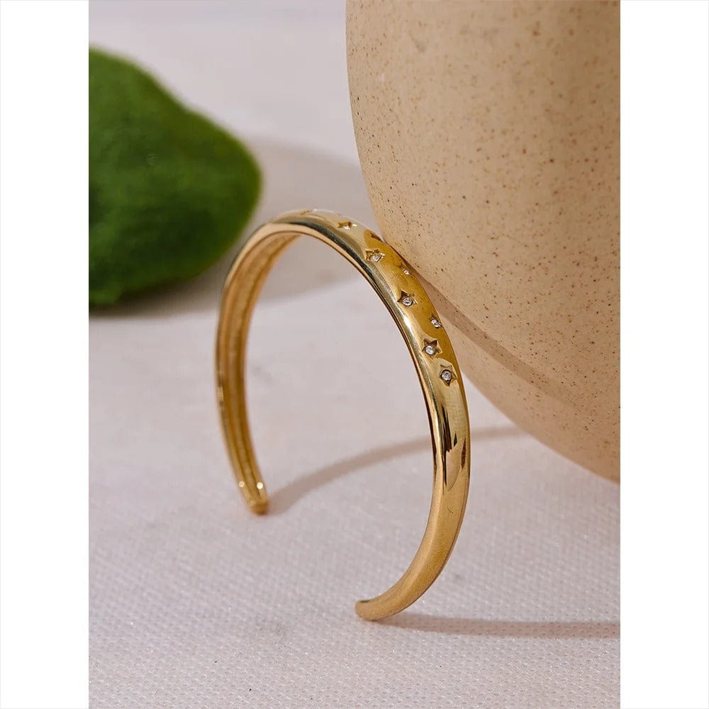 Bracelet acier inoxydable femme élégant