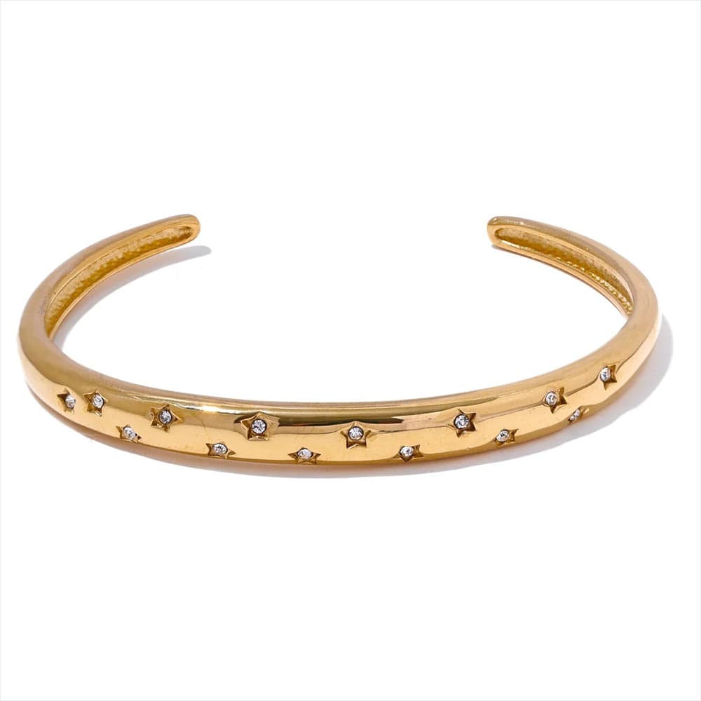 Bracelet acier inoxydable femme élégant