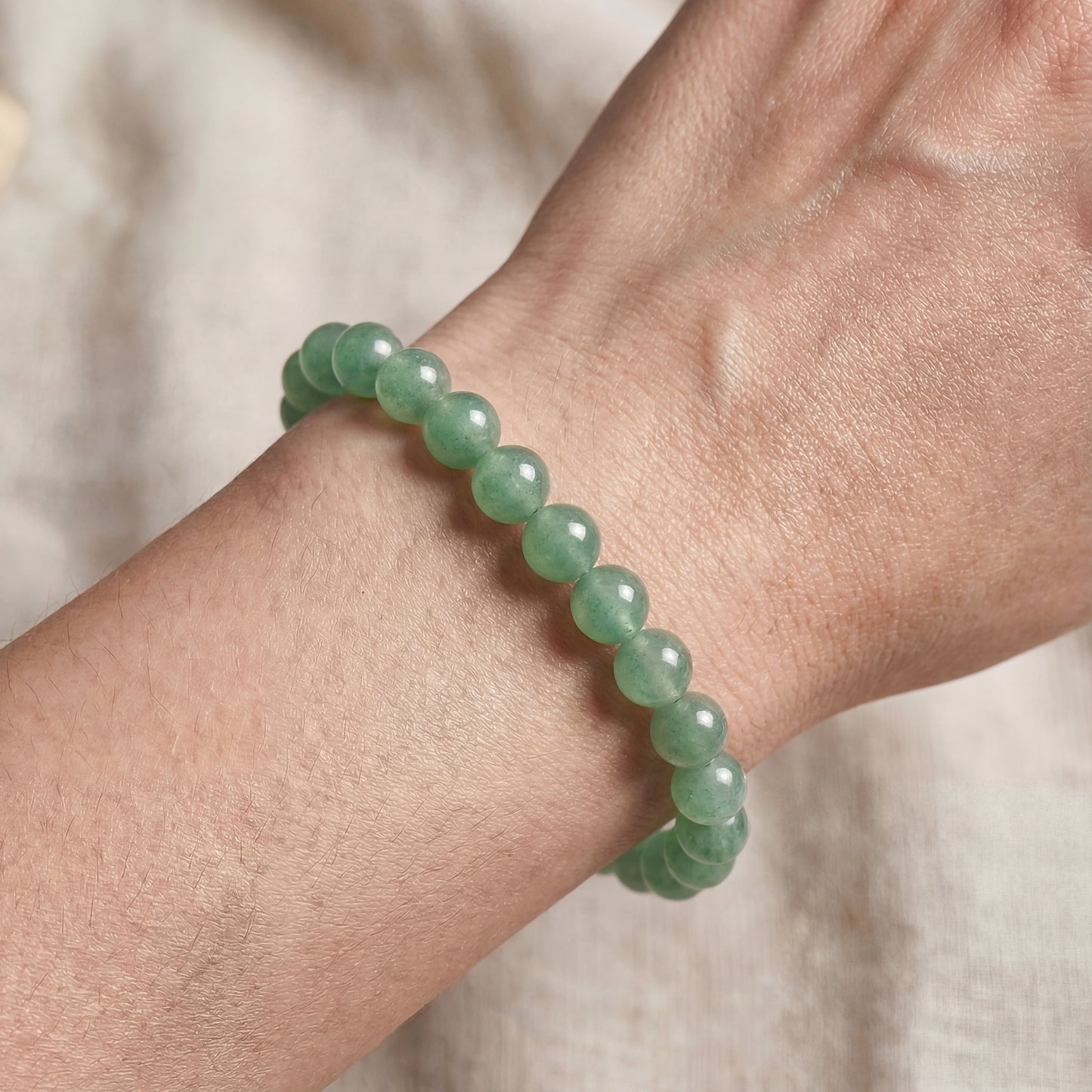 Bracelet Aventurine Verte