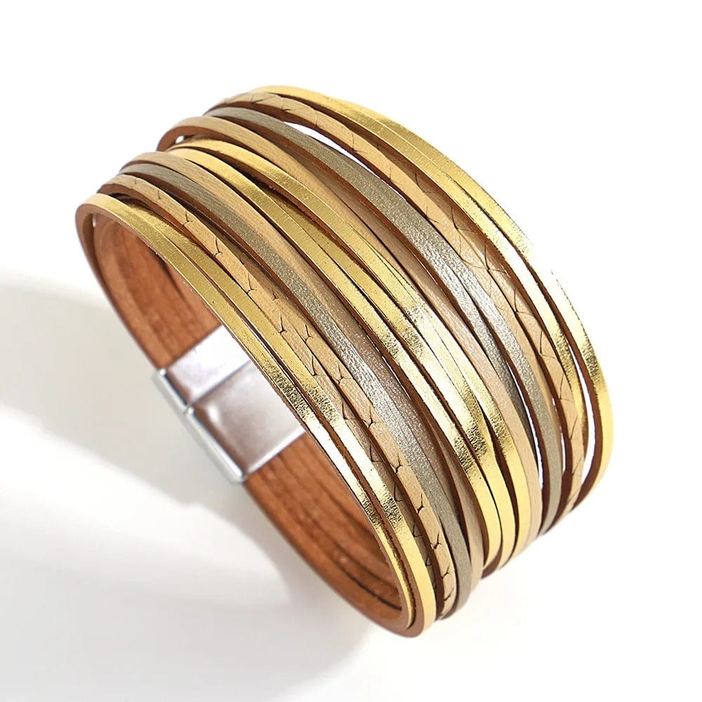 bracelet boheme chic Or
