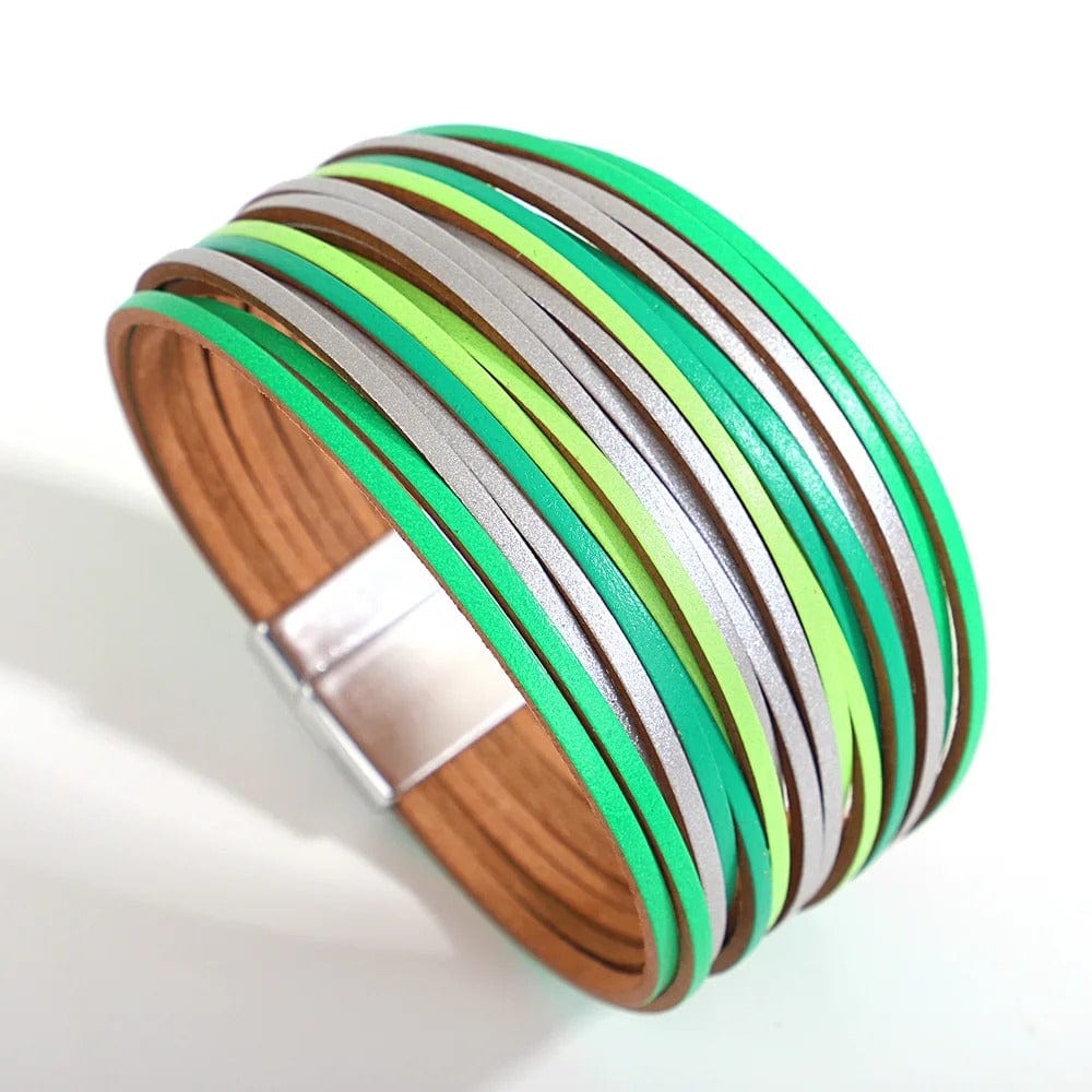 bracelet boheme chic Vert