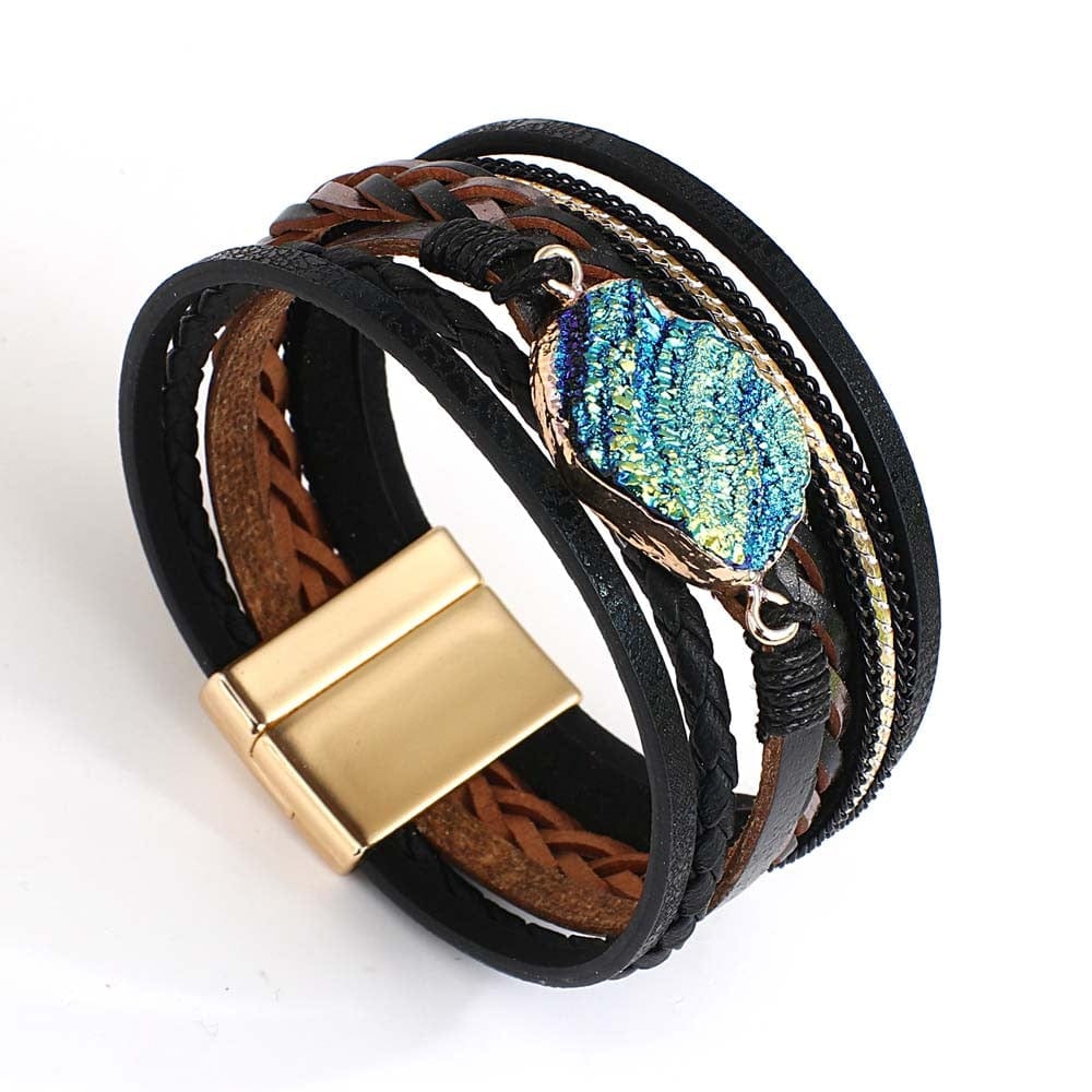 bracelet boheme Noir