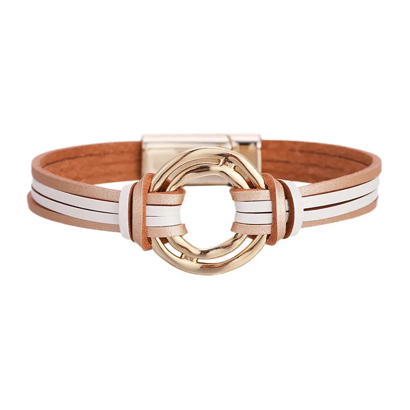 bracelet femme tendance Beige