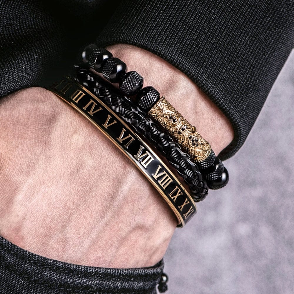 bracelet homme acier inoxydable