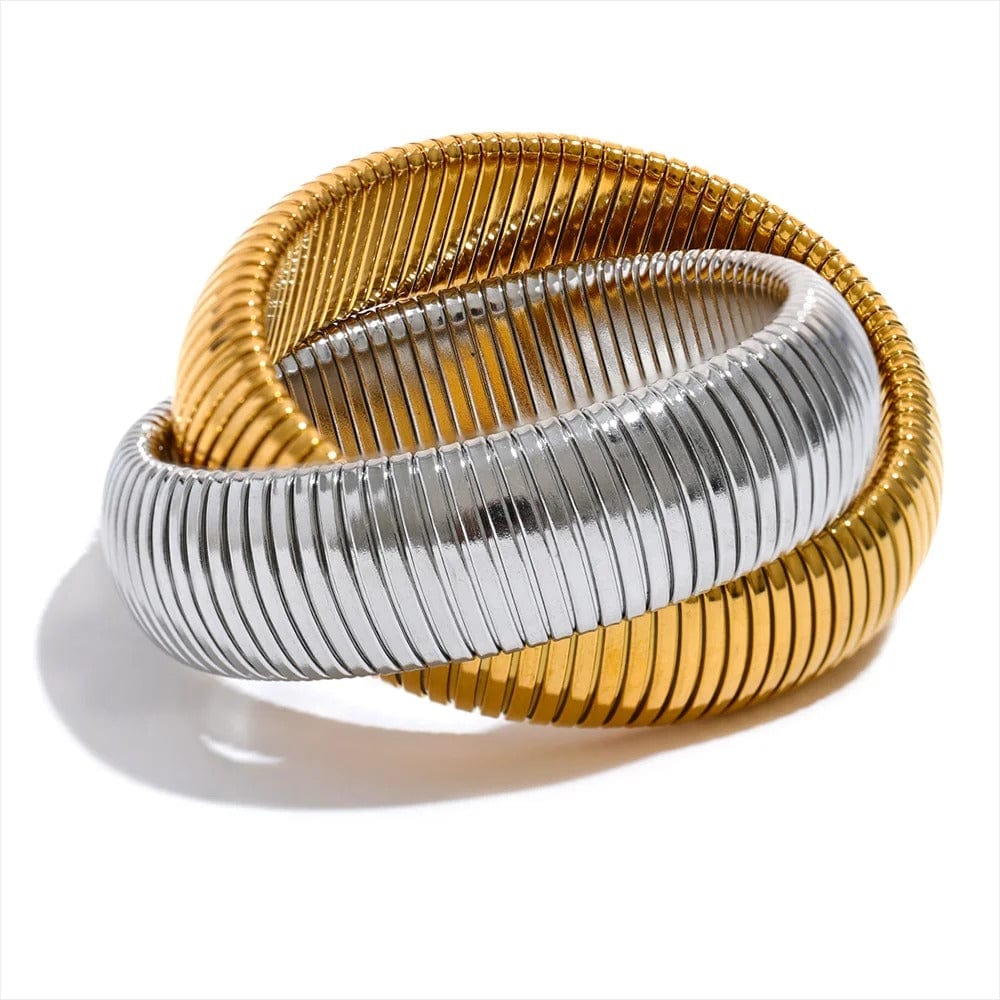 bracelet jonc femme acier inoxydable 20mm