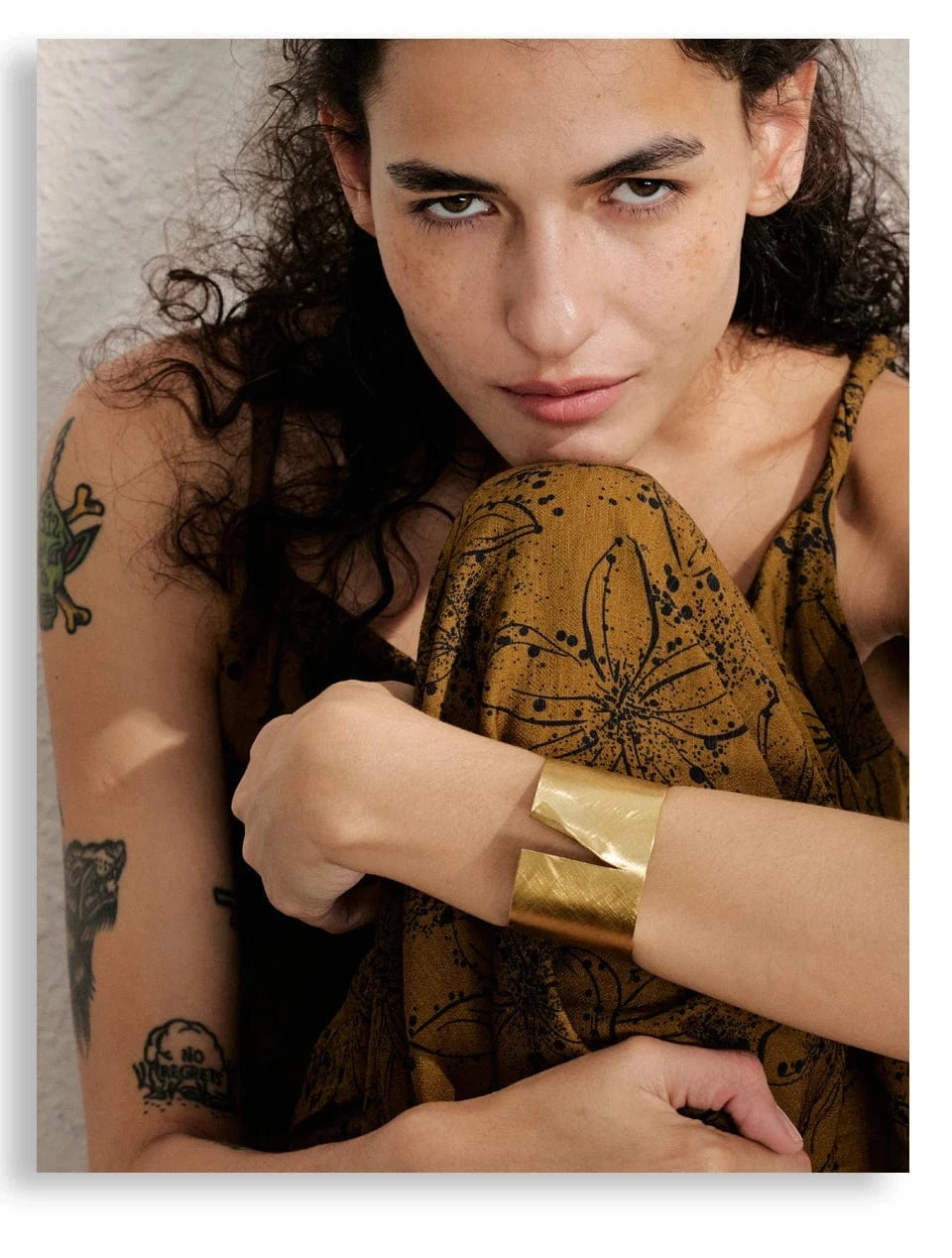 bracelet manchette sculpturale femme