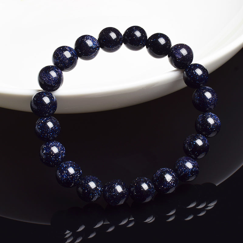 Bracelet Pierre de Sable Bleu