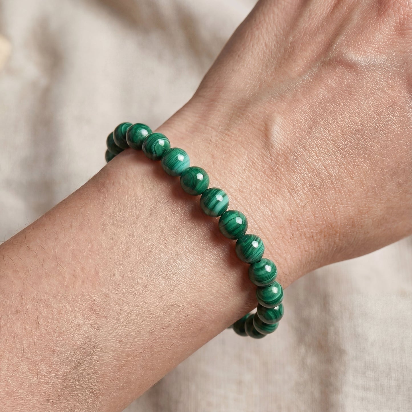 Bracelet Pierre Verte