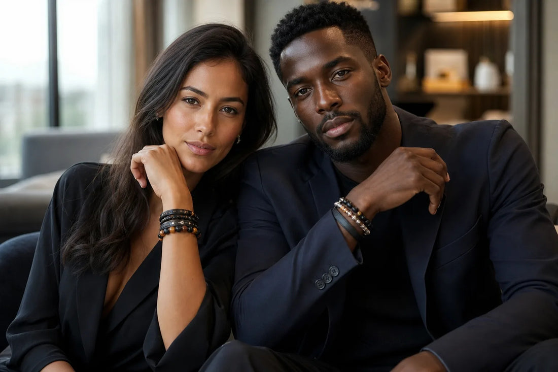 Harmoniser bijoux homme et femme en 2026 | Guide style personnalisé