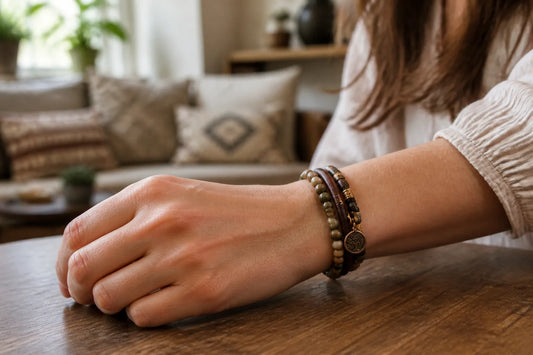 Bracelet de protection énergétique | Pierres efficaces contre la fatigue