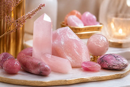 Différences Quartz Rose, Rhodonite et Cristaux Roses | Guide 2026