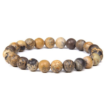 Bracelet Jaspe Leopard