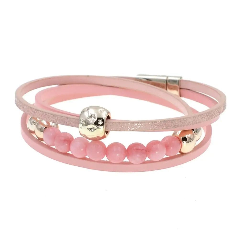 Bracelet Cuir et Pierre