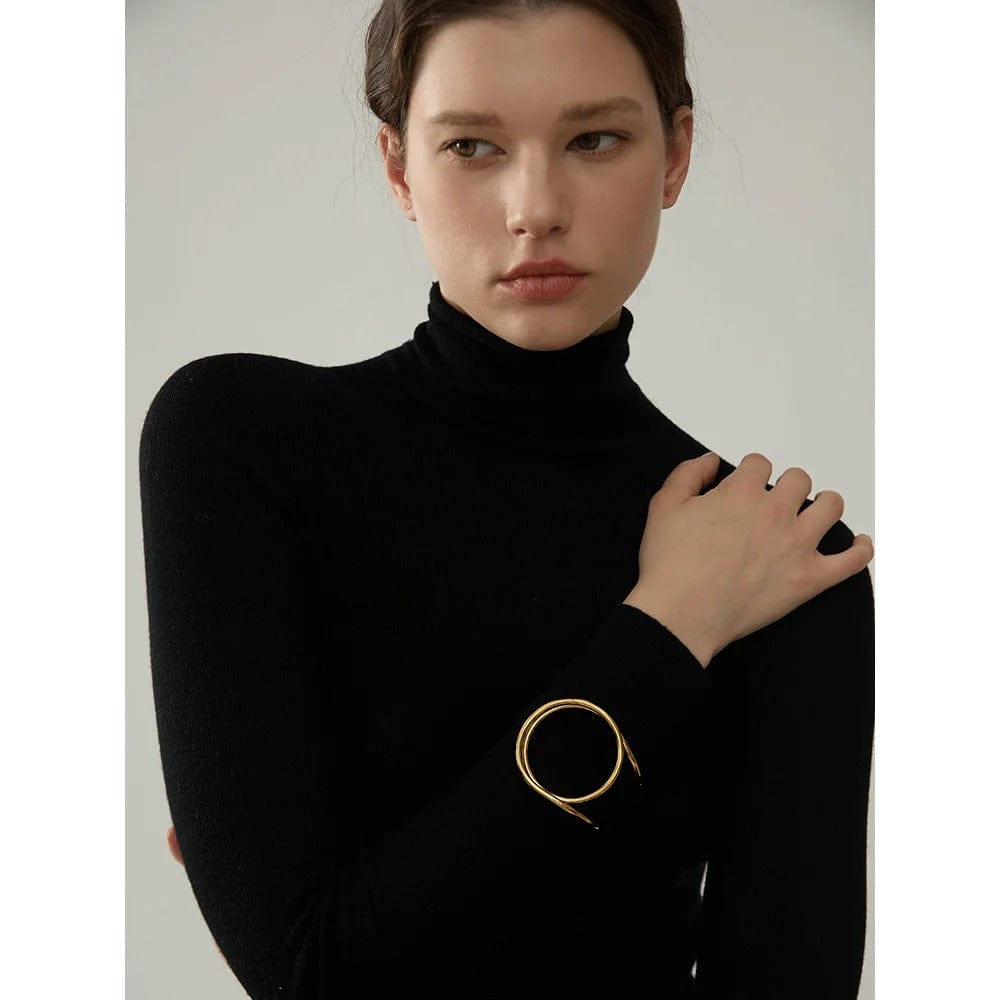 Bracelet Acier Fin Design Artistique