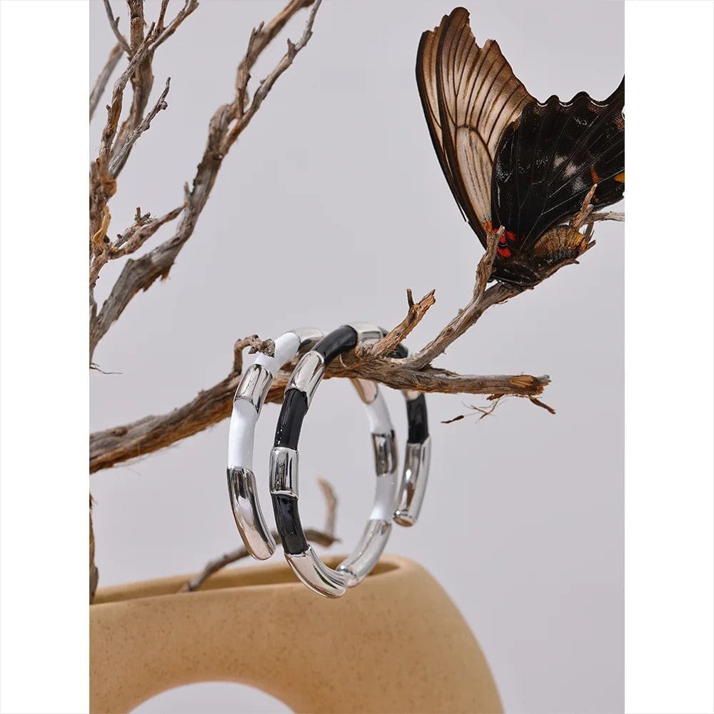 Bracelet acier inoxydable doré blanc femme