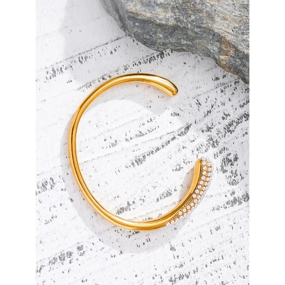 Bracelet acier inoxydable femme ajustable