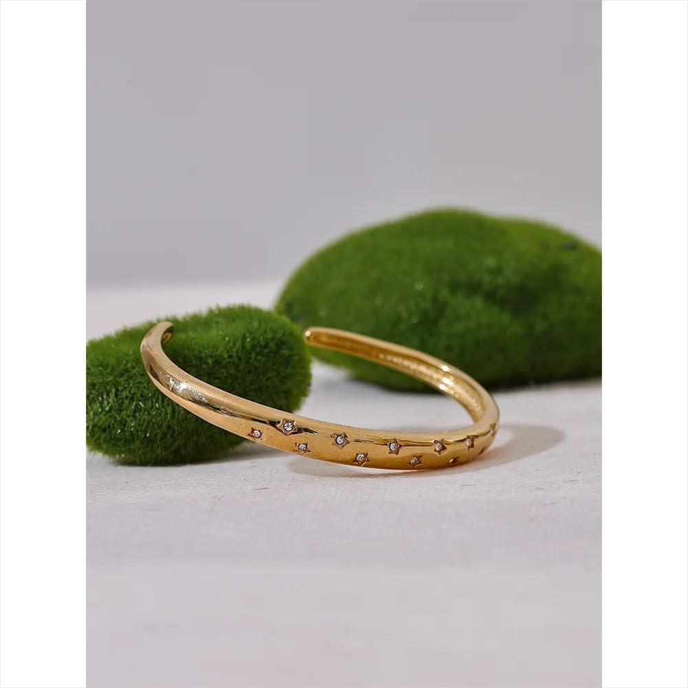 Bracelet acier inoxydable femme élégant
