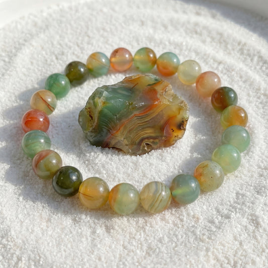 Bracelet Agate Multicolore