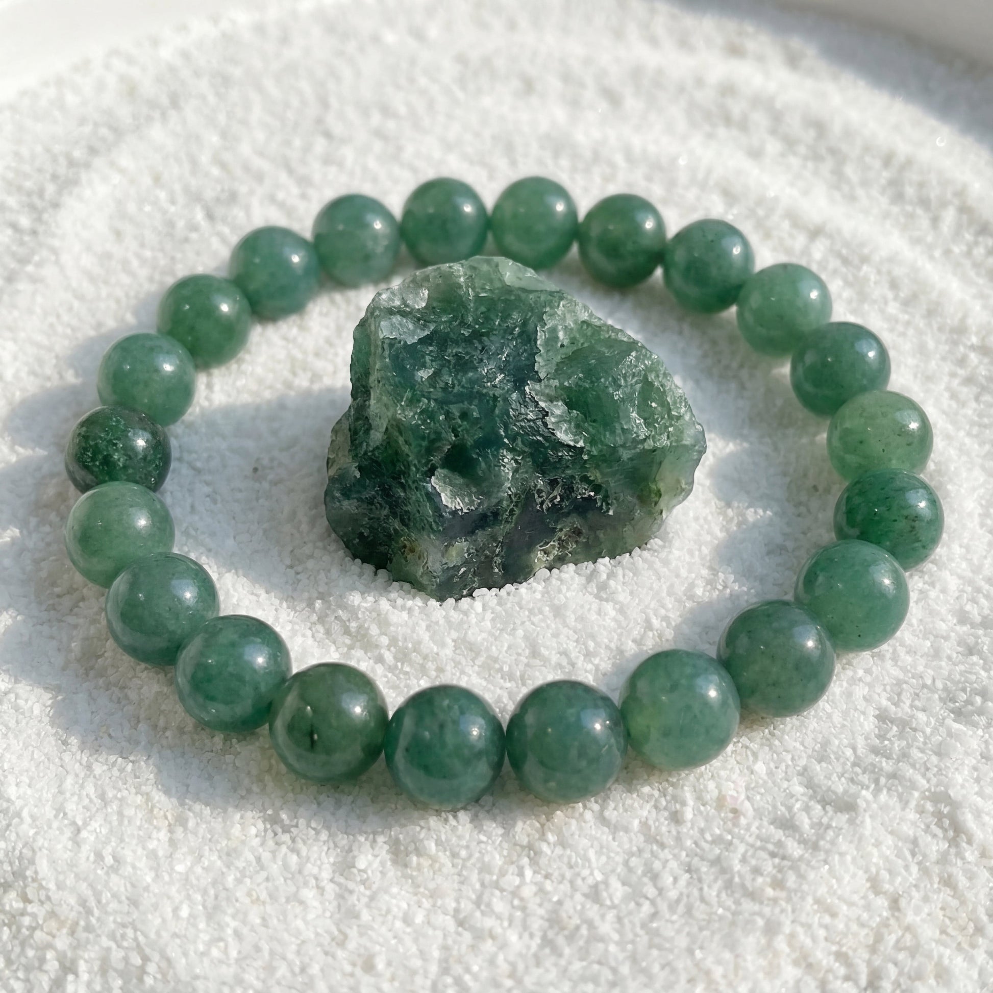 Bracelet Aventurine Verte