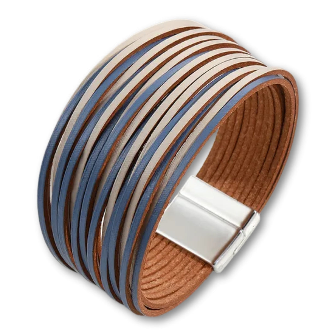 bracelet boheme chic Bleu
