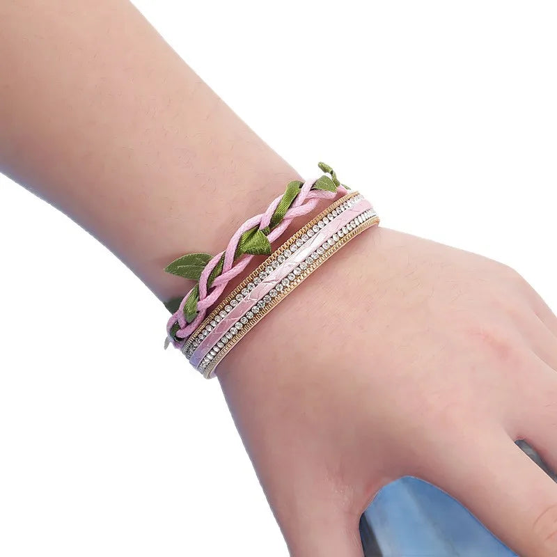 Bracelet bohème chic mariage femme | Élégance raffinée