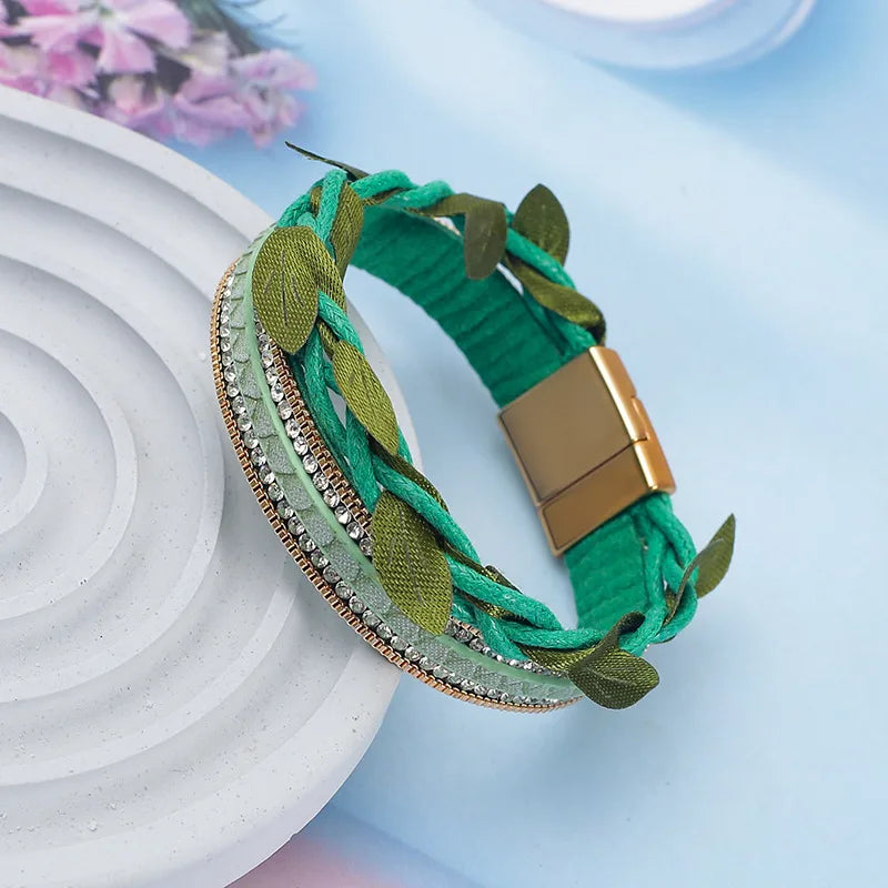 Bracelet bohème chic mariage femme | Élégance raffinée