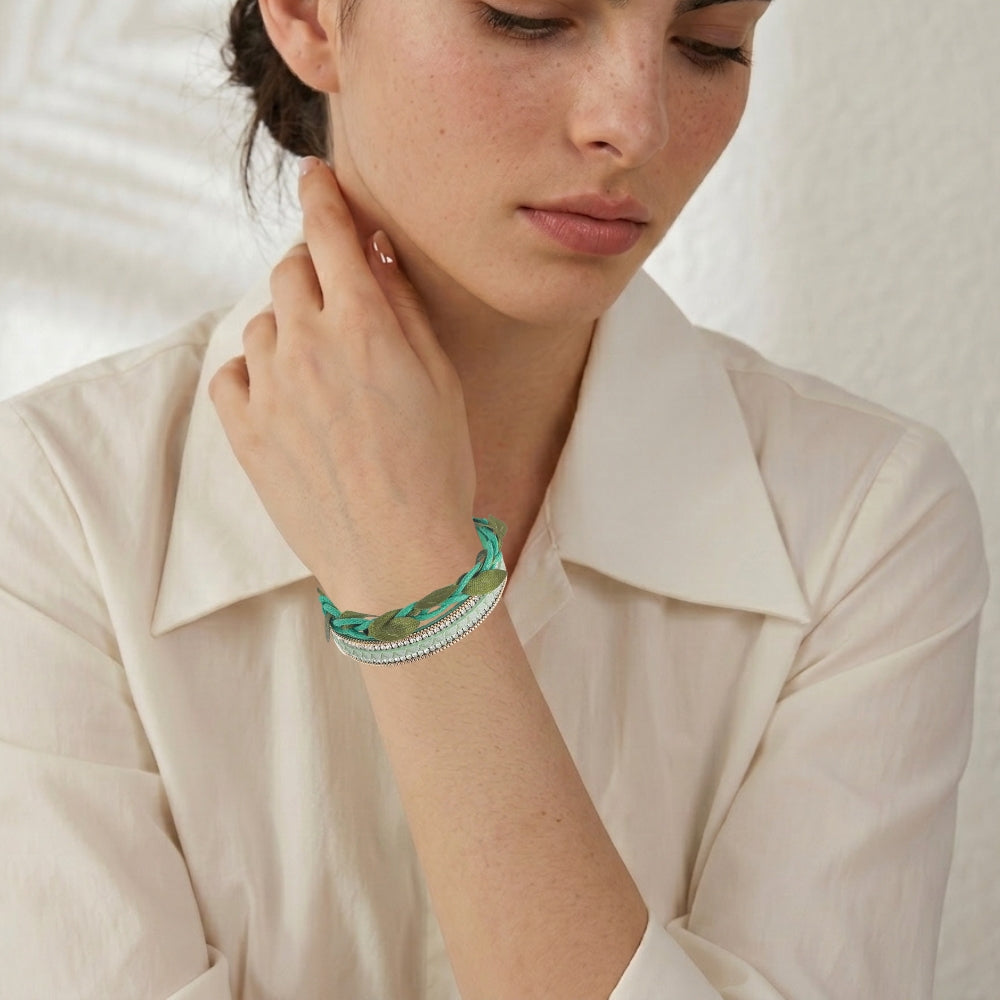 Bracelet bohème chic mariage femme | Élégance raffinée