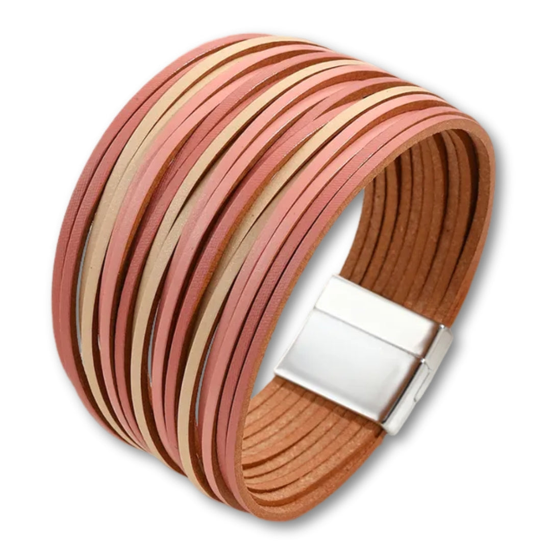 bracelet boheme chic Rose Clair