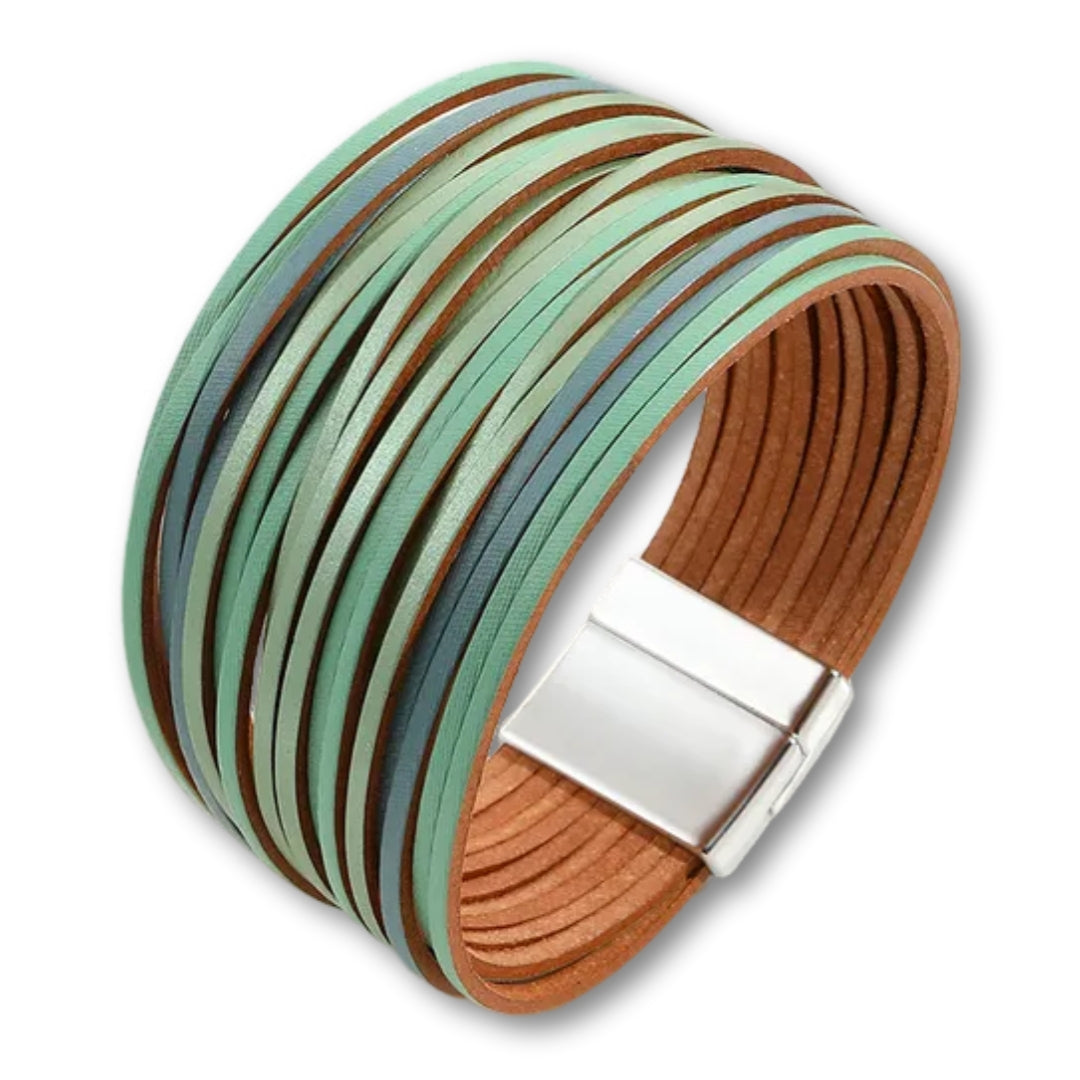 bracelet boheme chic Vert