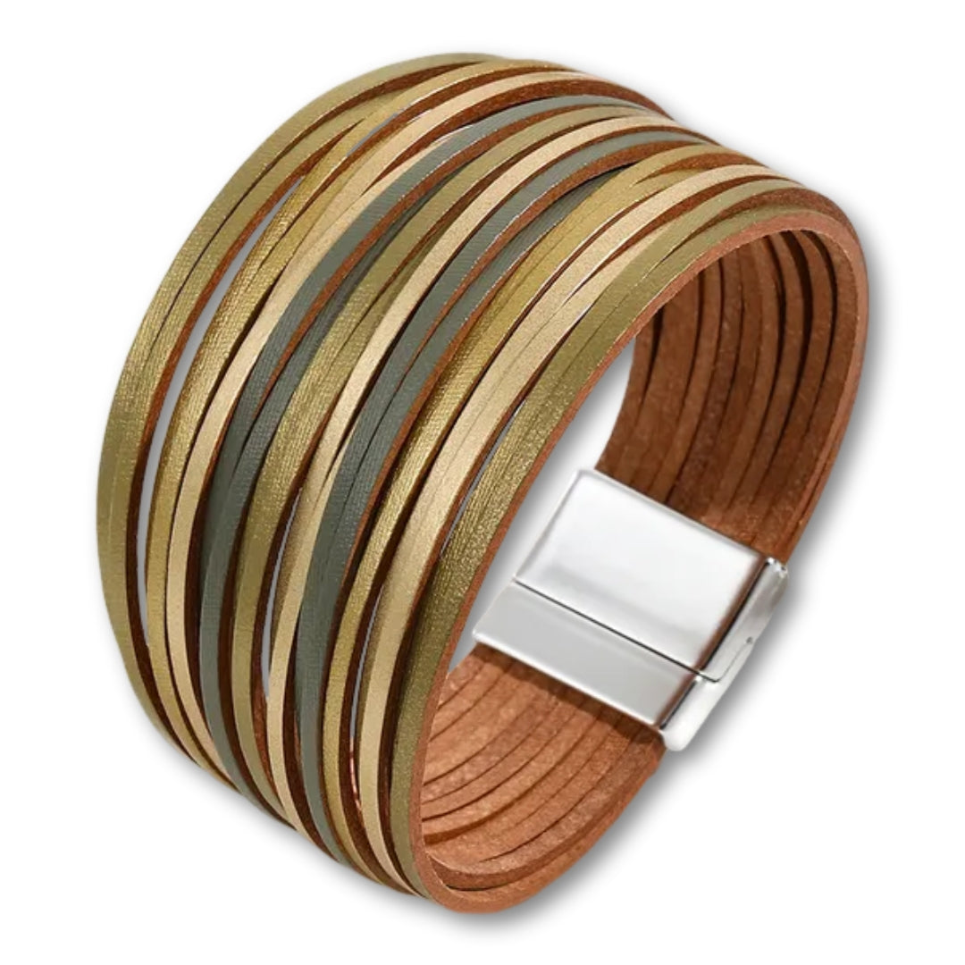 bracelet boheme chic Vert Clair