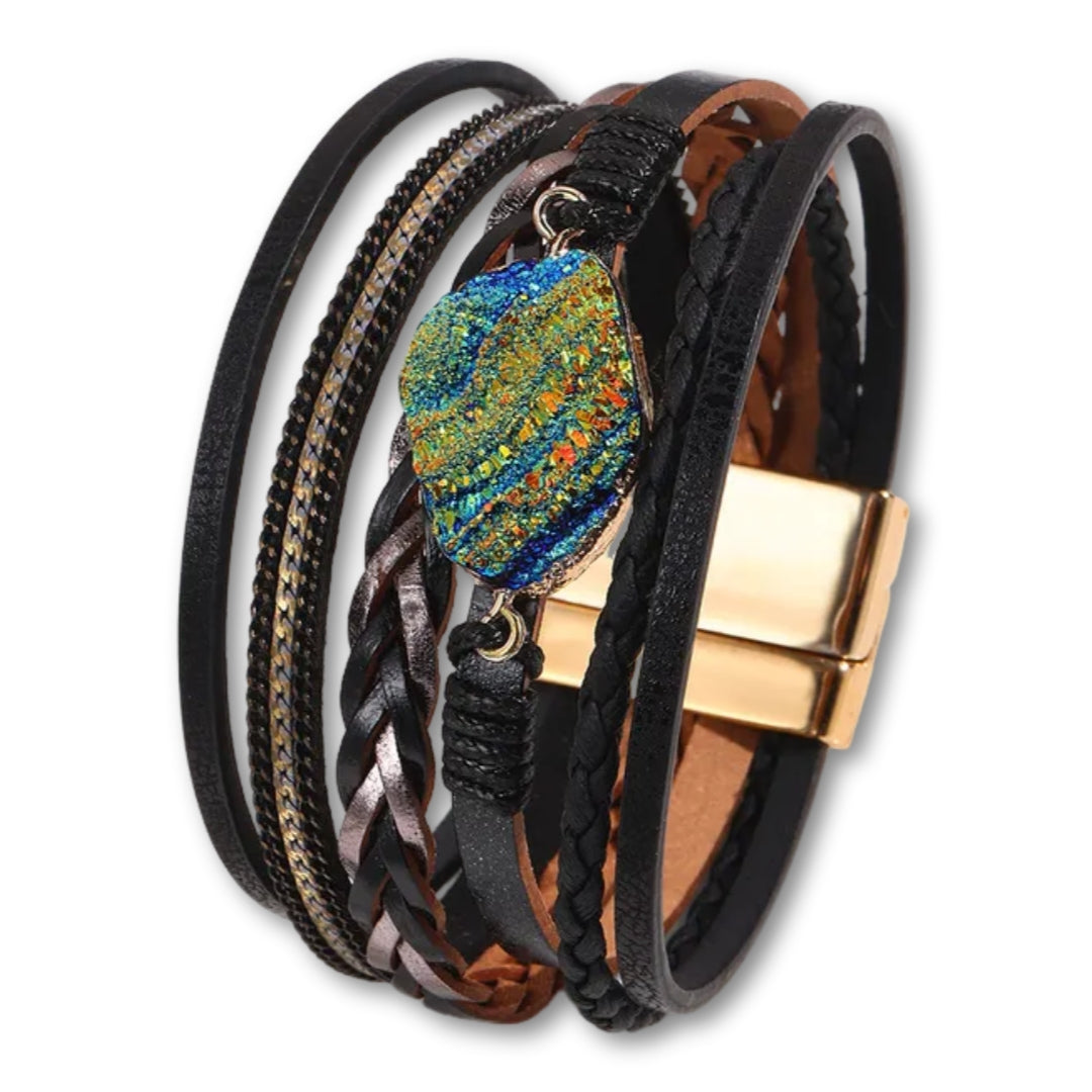 bracelet boheme Noir