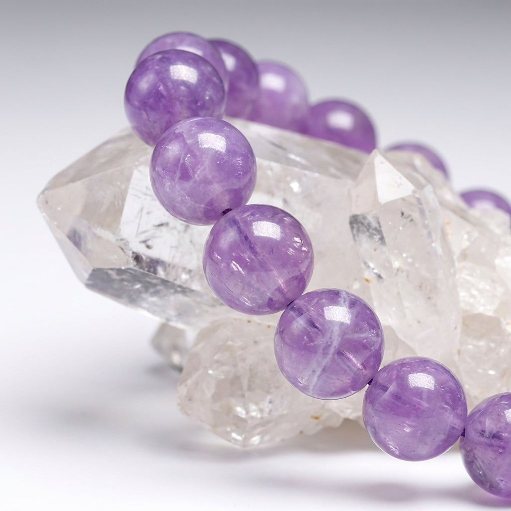 Bracelet Calcédoine 6/8mm Pierre Naturelle | WristArt