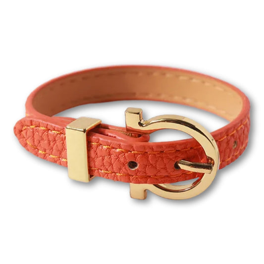 bracelet ceinture femme Orange