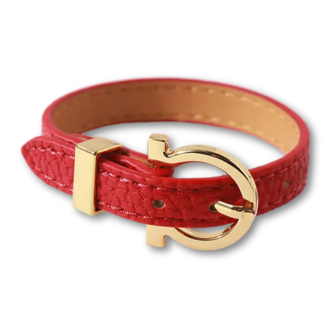 bracelet ceinture femme Rouge