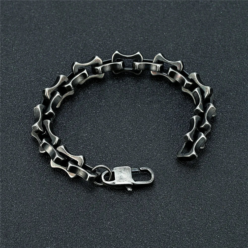Bracelet chaîne vélo acier homme – Transmission | WristArt