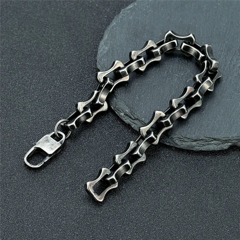 Bracelet chaîne vélo acier homme – Transmission | WristArt