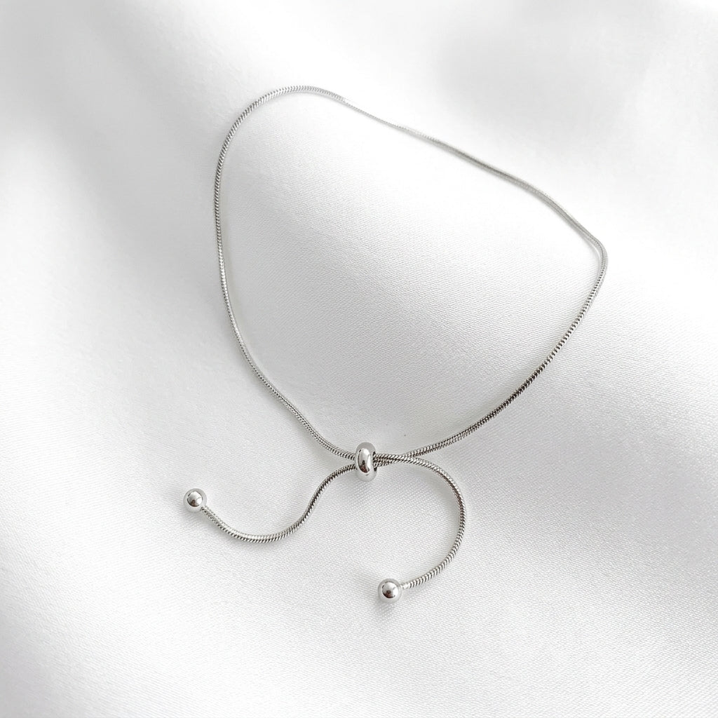Bracelet Cheville Coquillage Asymétrique Acier Or 18K | WristArt Acier