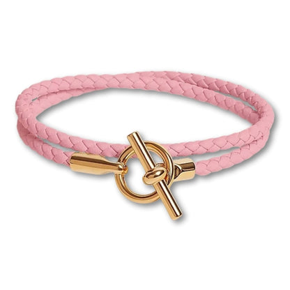 Bracelet Cordon Vintage Pastel Femme Rose / 16cm