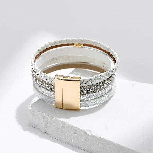 Bracelet cuir tortue | Bracelet femme tendance et raffiné
