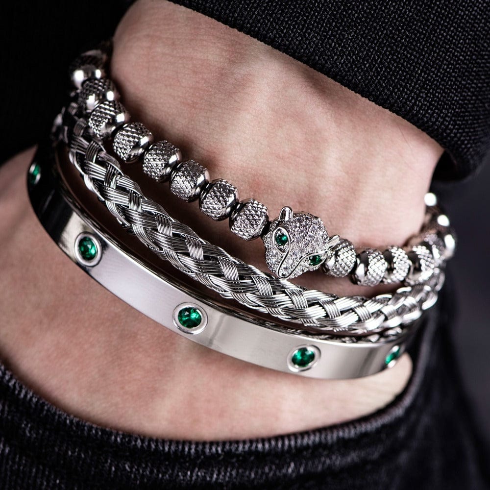 bracelet homme acier original