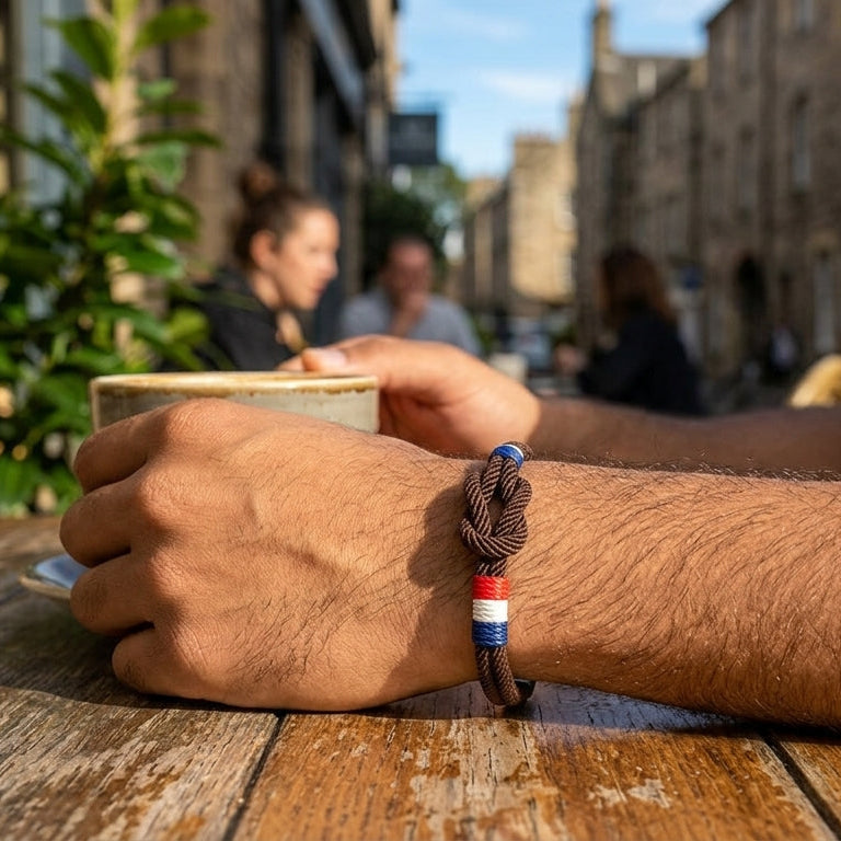 Bracelet Homme Nœud Marin – Cordon Résistant & Style Nautique Élégant