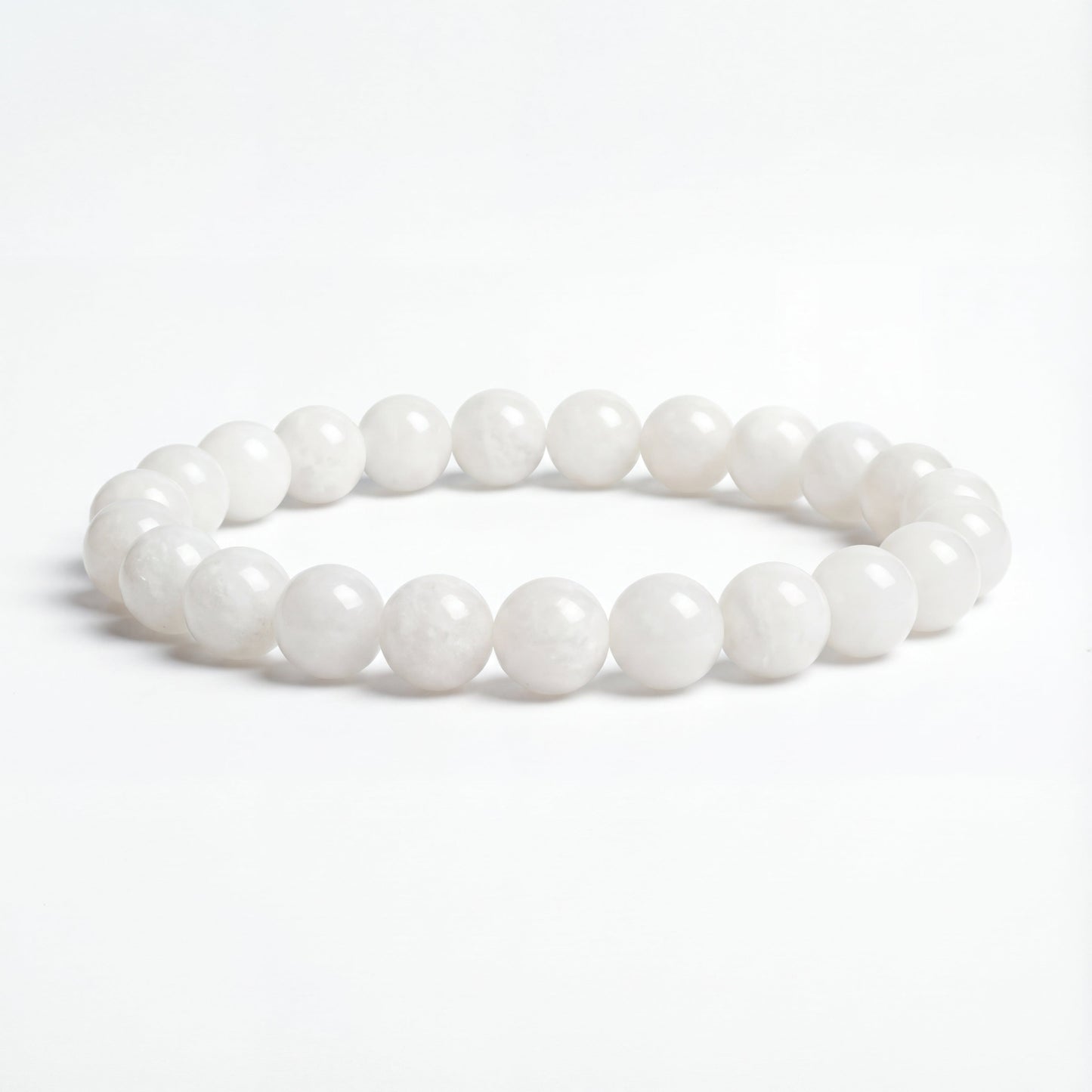 Bracelet Jade Blanc
