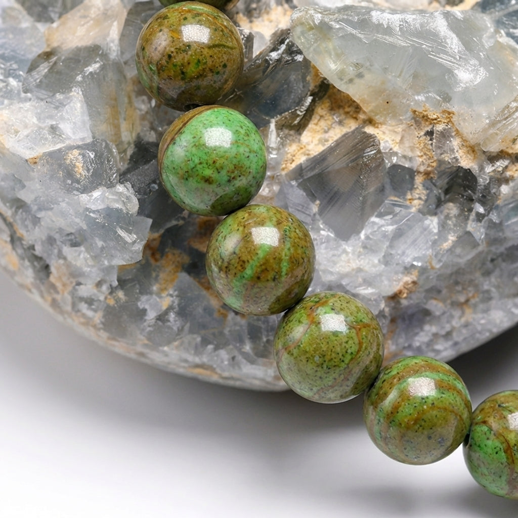 Bracelet Jaspe 6/8mm Pierre Naturelle | WristArt
