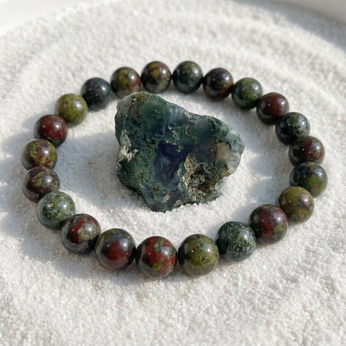 Bracelet Jaspe Blood Dragon